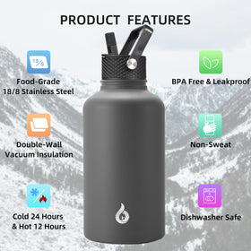 BJPKPK 18/8 stainless steel construction resists rust and flavor transfer