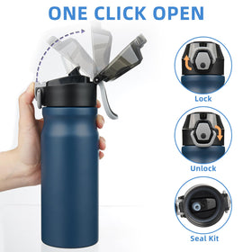 BJPKPK double-wall stainless steel bottle maintains temperature for hours