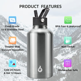 BJPKPK three lids and paracord handle support versatile everyday use