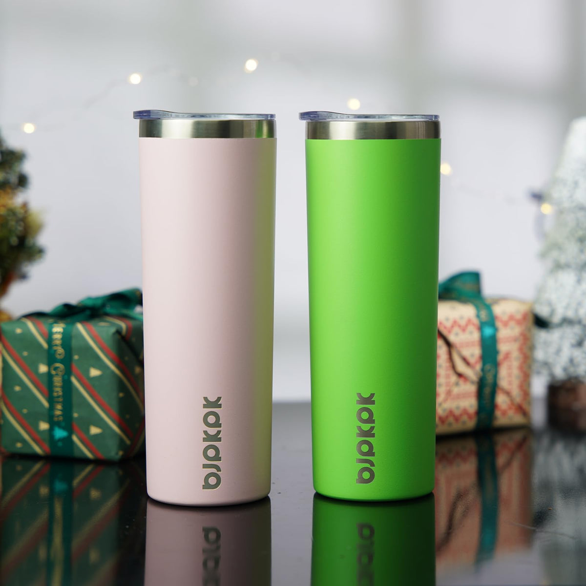 BJPKPK tumbler lids and straw included for versatile sipping options