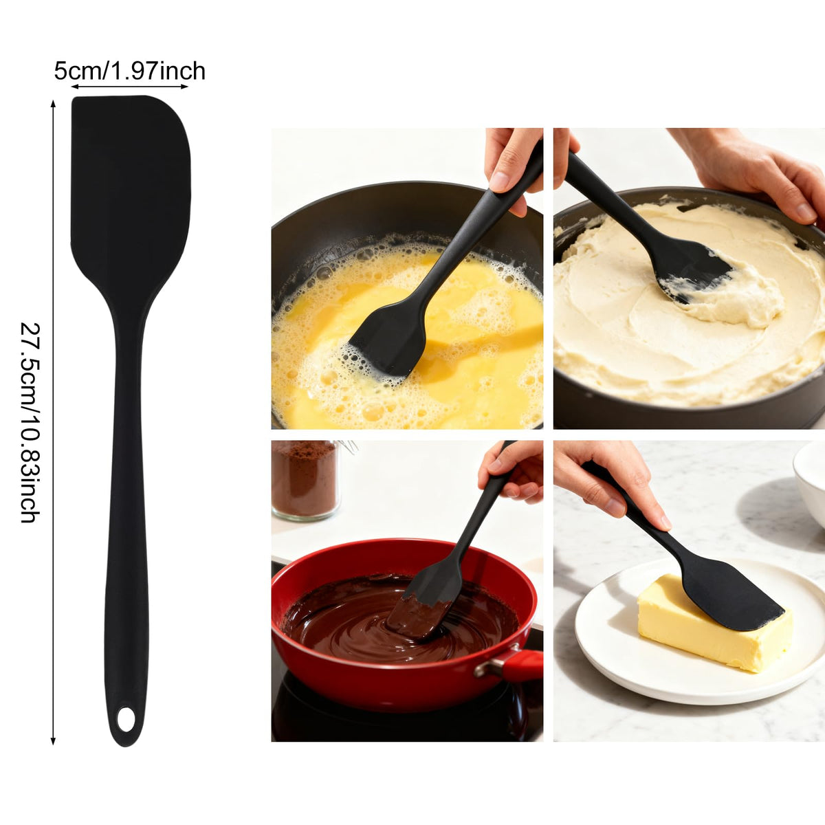 BJSSBJH dual pour spouts enable clean transfer of melted contents