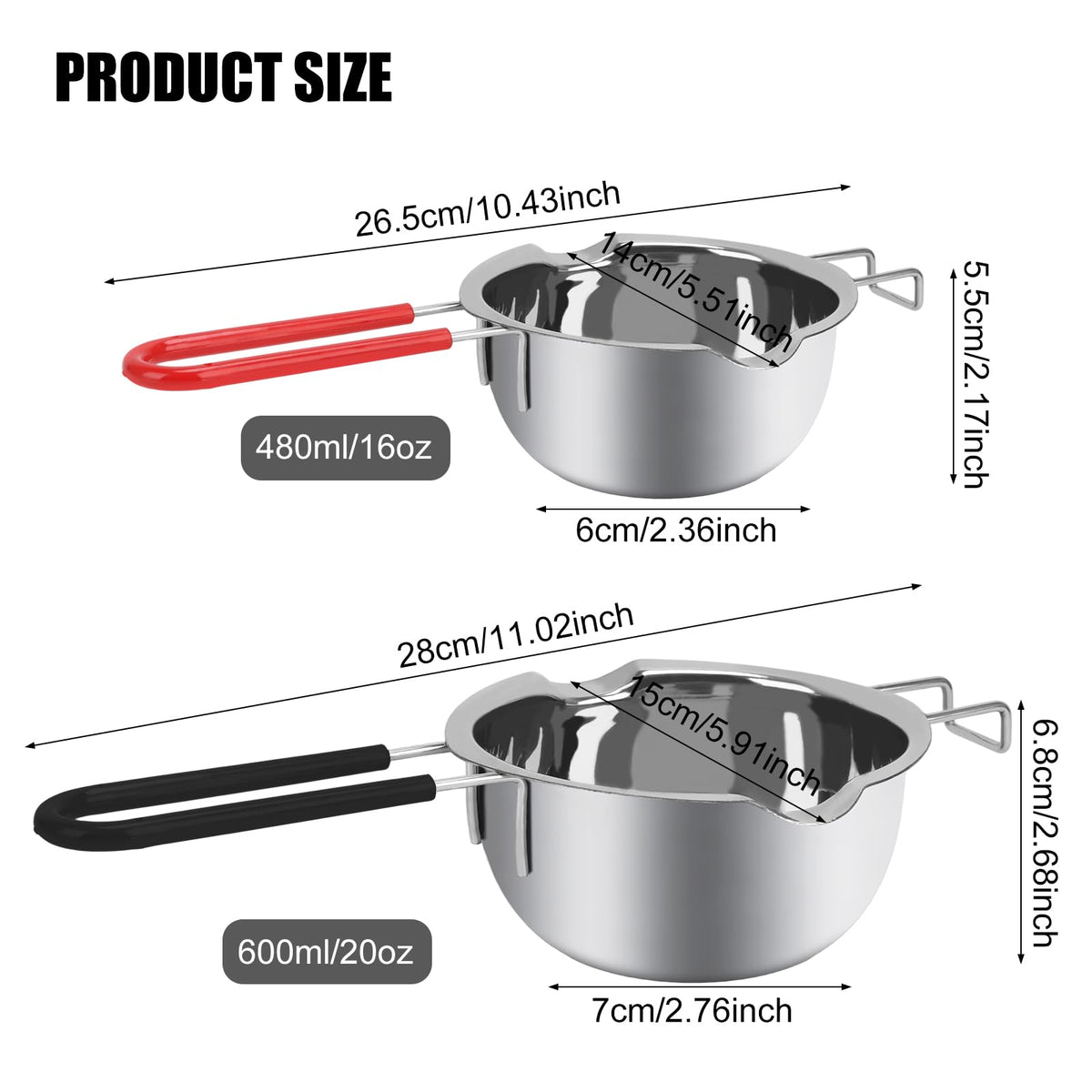 BJSSBJH front hook design secures the pot on the counter