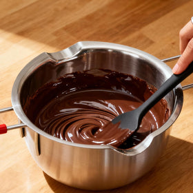 BJSSBJH heat-resistant silicone handle stays cool during high-heat melting