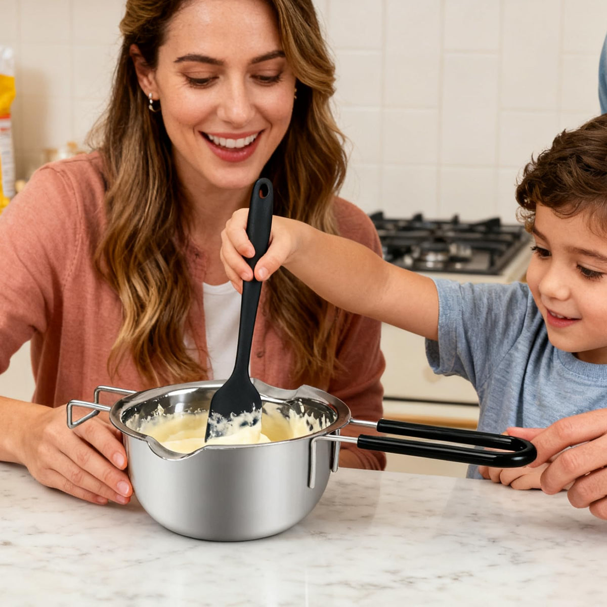 BJSSBJH included silicone spatula aids precise melting and stirring