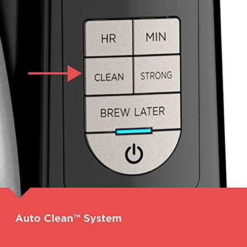 BLACK+DECKER CM2045B-1 24-hour programmable brewing for wake-up coffee