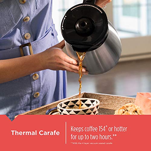 BLACK+DECKER CM2045B-1 shows Vortex Technology for even extraction