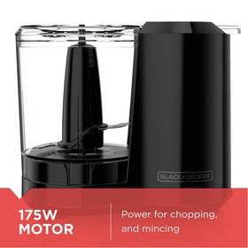 BLACK+DECKER FreshPrep keeps oil control during dressings and sauces.