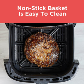 BLACK+DECKER Purifry 2QT nonstick basket enables simple, residue-free cleaning.