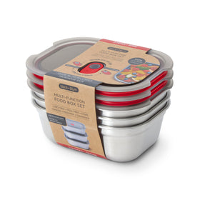 BLACK + BLUM Lunch Bowl Set packaging, eco-friendly design for travel meals.