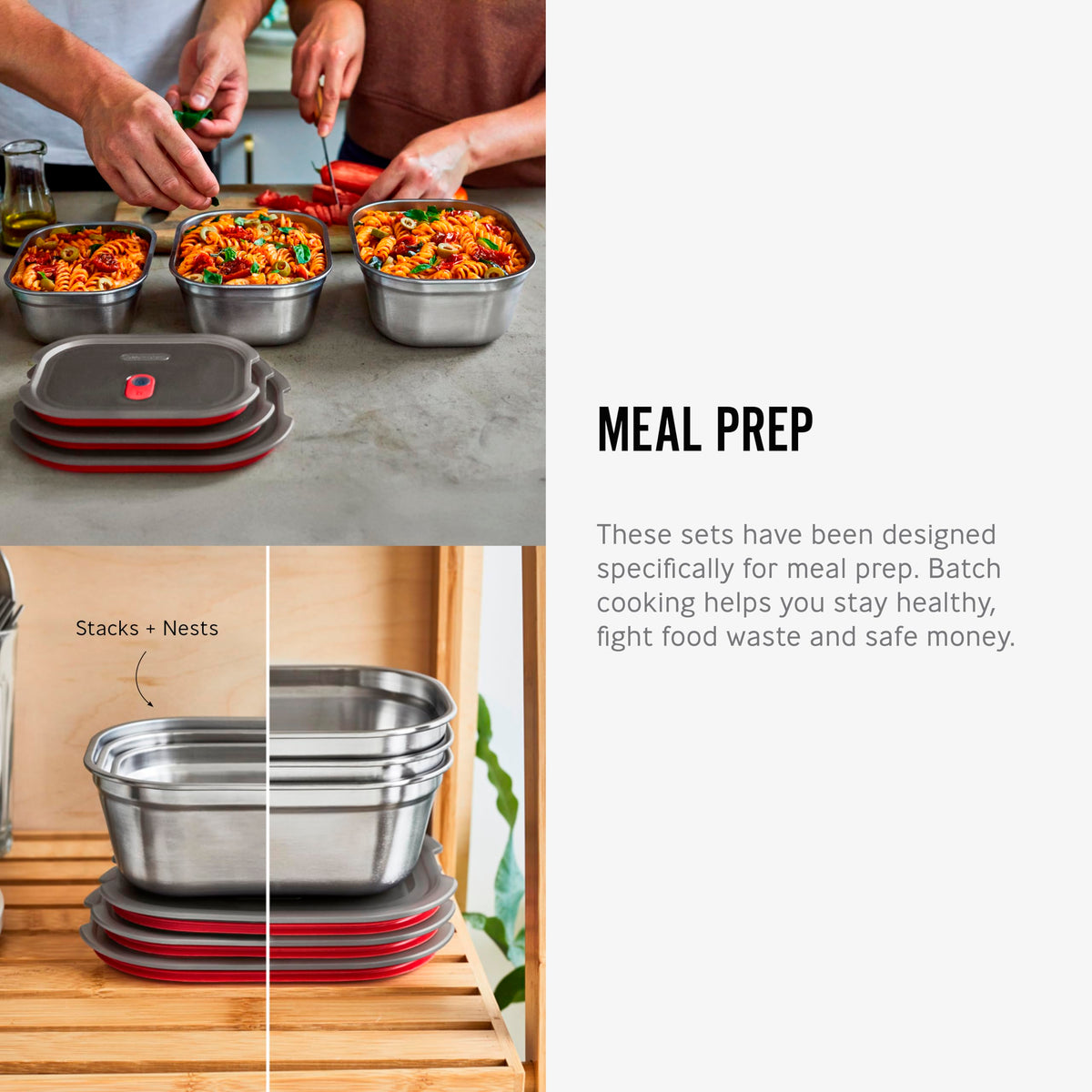 BLACK + BLUM freezer-safe lunch box preserves ingredients during chilly days