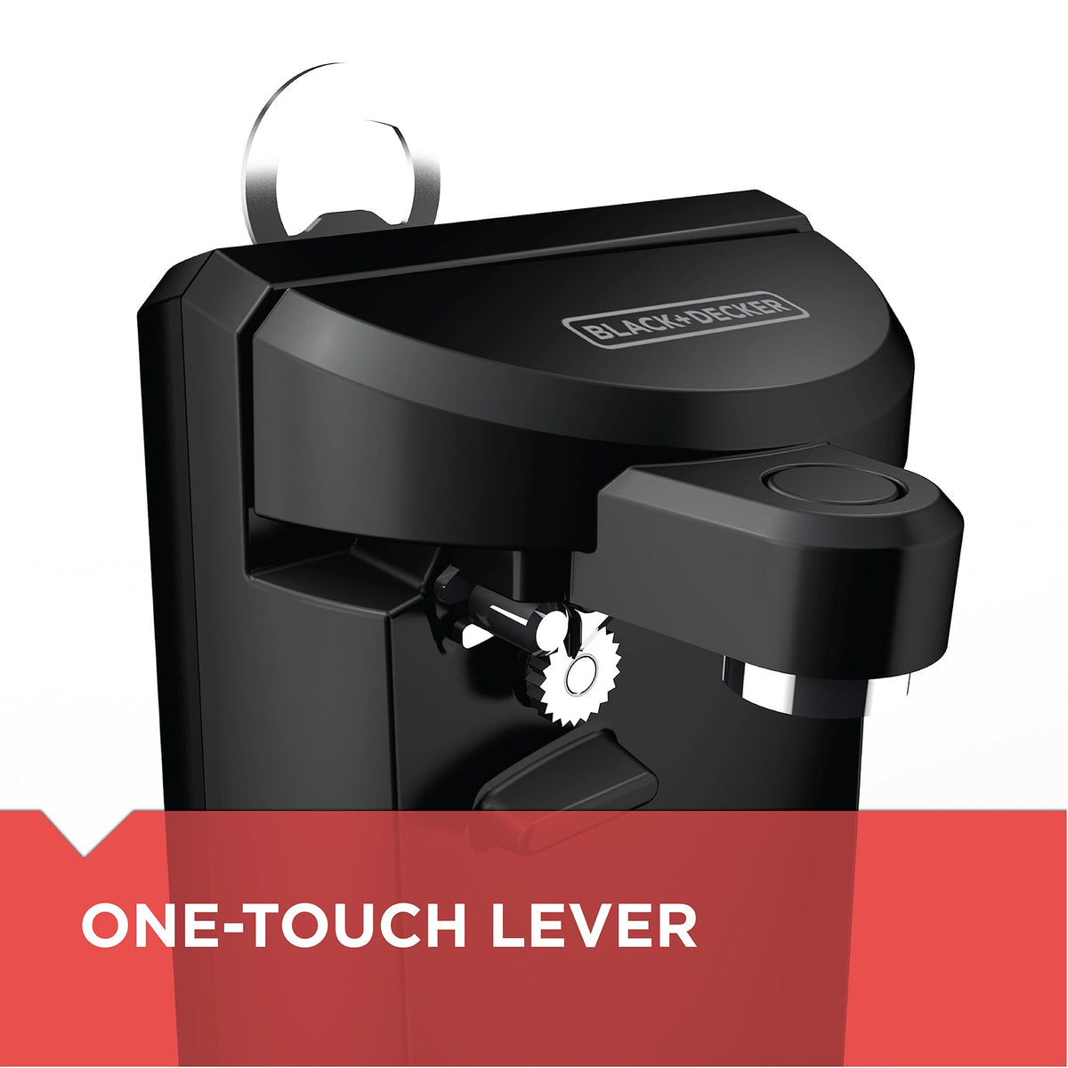 Black+Decker Applika Spectrum EC500B side view highlights compact footprint and stability