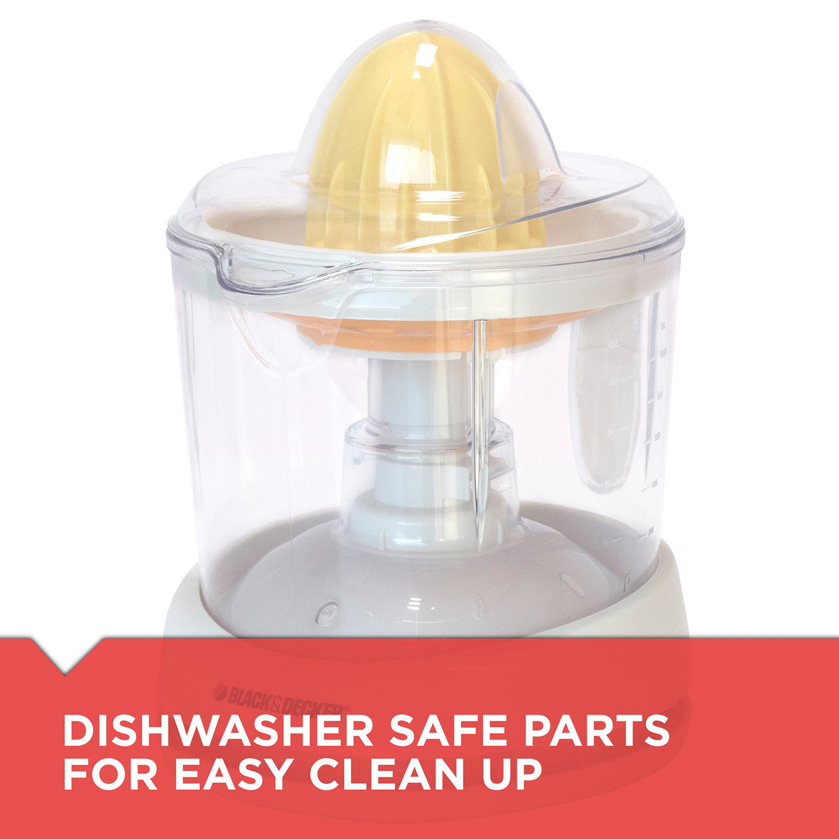 Black+Decker CJ625 large cone juicing larger citrus fruits.