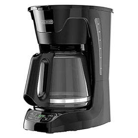 BLACK+DECKER CM1110B 12-cup brew fills a kitchen with rich aroma.