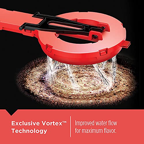 BLACK+DECKER CM1110B Sneak-A-Cup lets you pour early.