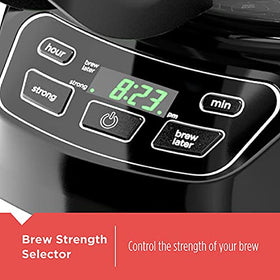 BLACK+DECKER CM1110B Vortex Technology ensures even saturation.