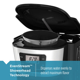 BLACK+DECKER CM2035B no-drip spout ensures clean pouring with every brew