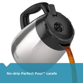 BLACK+DECKER CM2035B wide-mouth opening enables easy cleaning