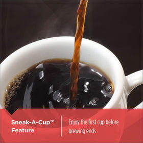 BLACK+DECKER CM5000B brew-strength selector tailors flavor