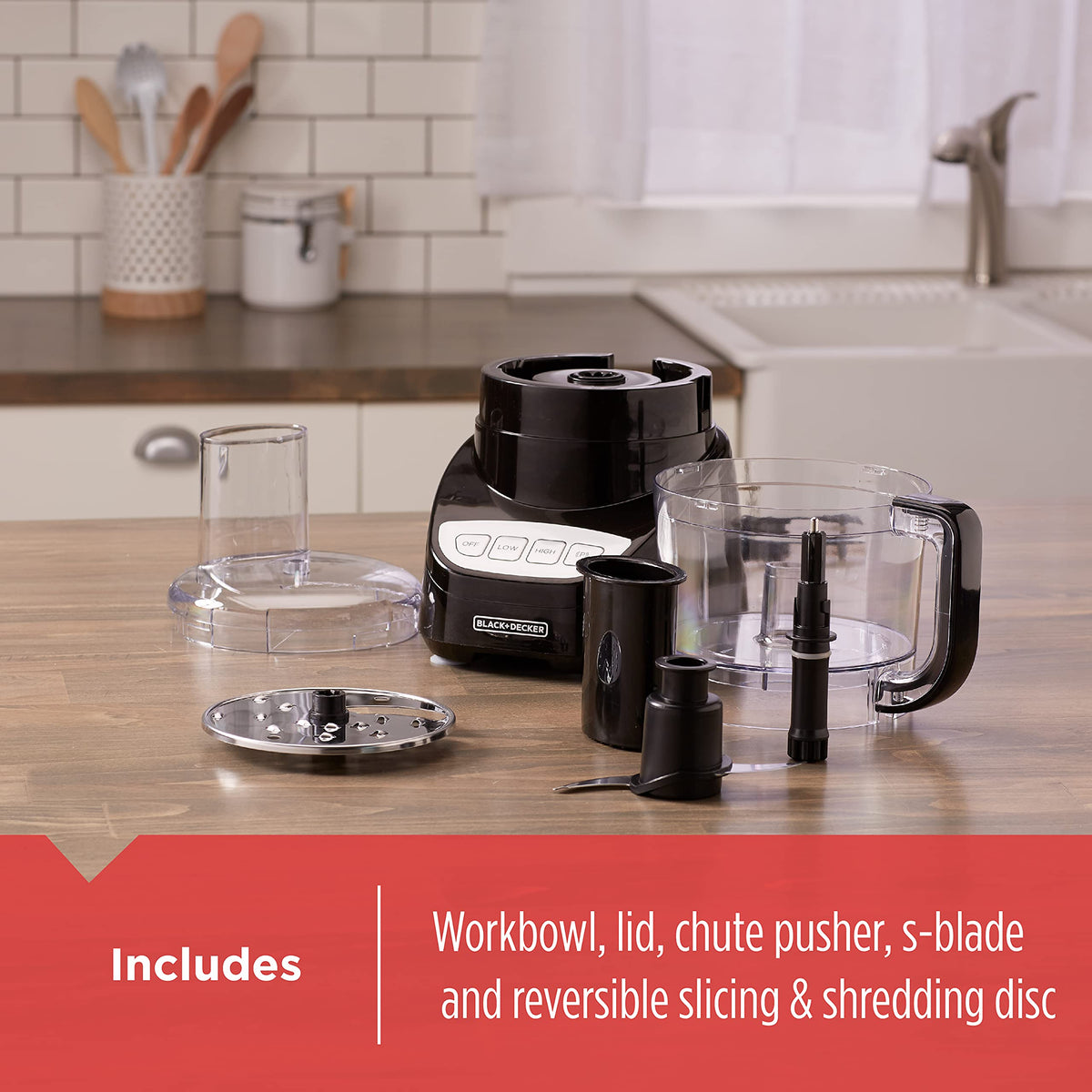 Black+Decker easy-assembly lid lock for secure setup