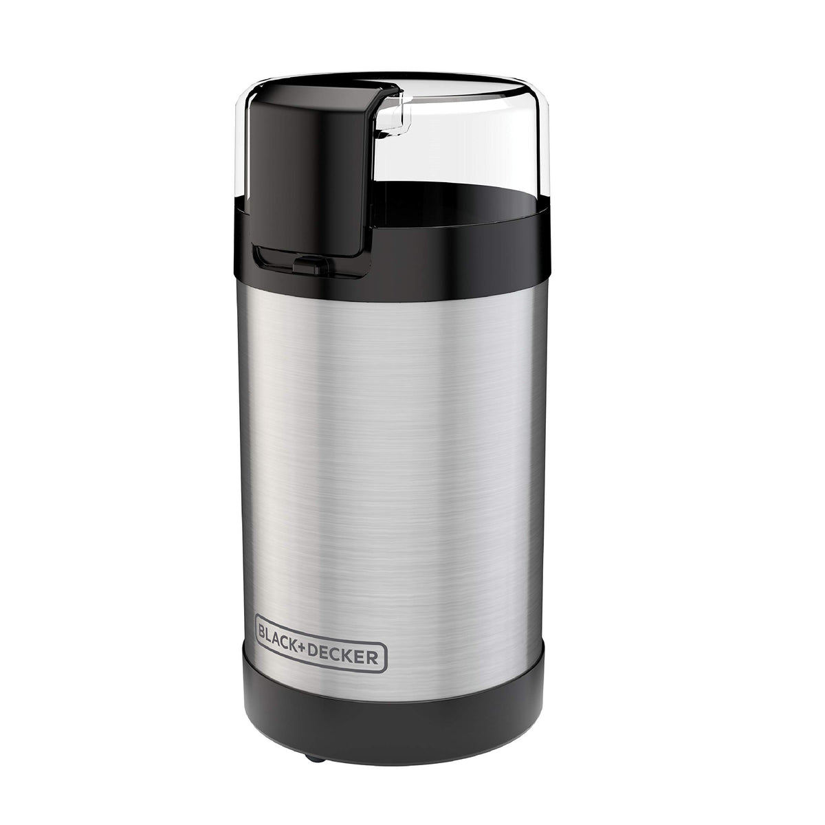 BLACK+DECKER One Touch Coffee Grinder shows evenly ground beans in the bowl for consistency