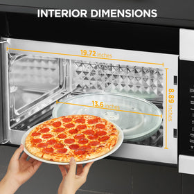 BLACK+DECKER sensor reheat preserves flavor on leftovers.