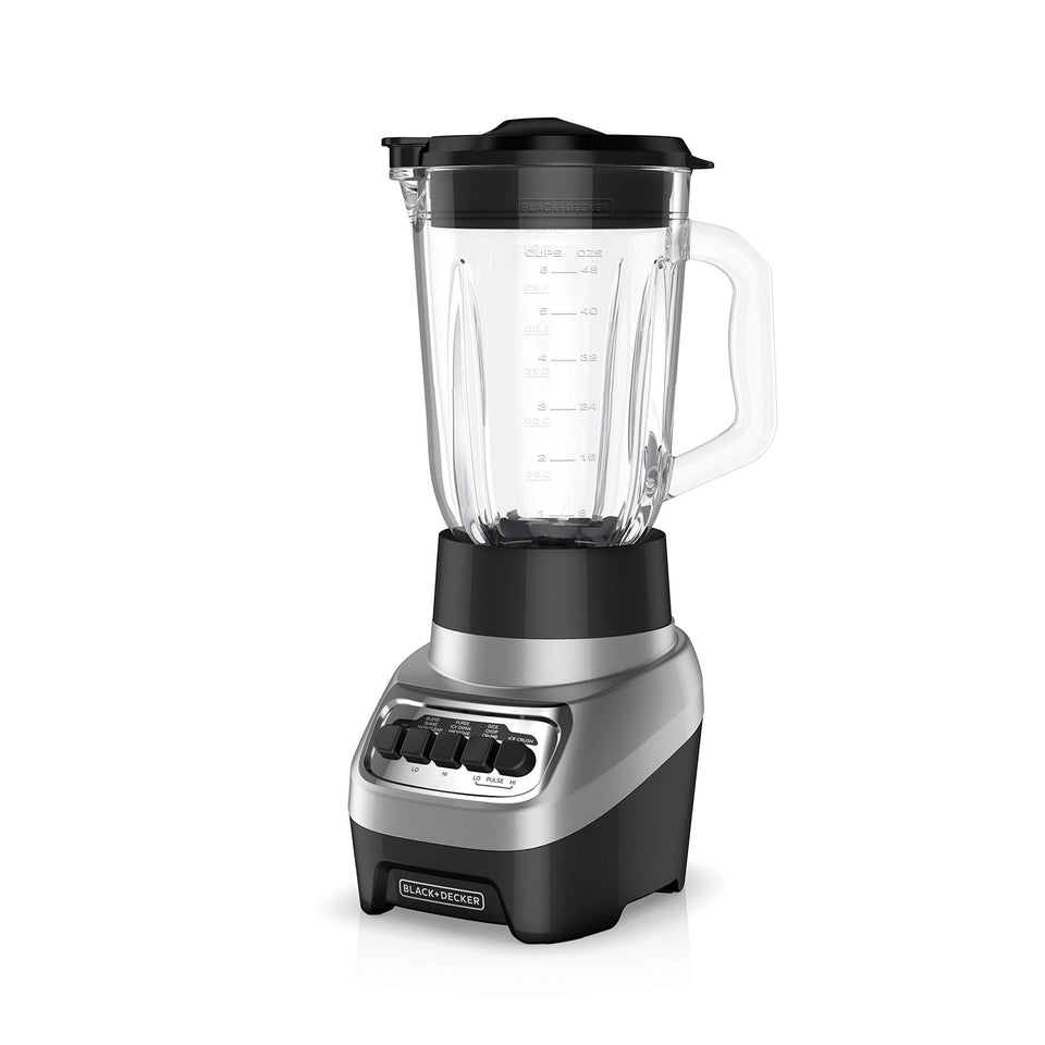 BLACK+DECKER PowerCrush motor powers quick ice crushing and smooth blends.
