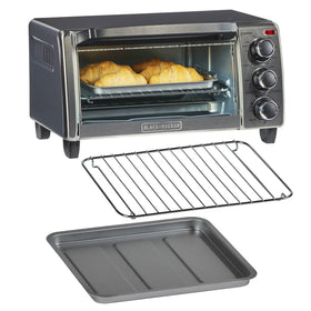 BLACK+DECKER TO1313SBD convection feature ensures consistent results.
