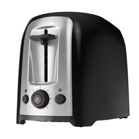 BLACK+DECKER TR1278BD toaster with extra-wide slots for bagels and thick bread.