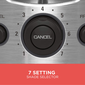 BLACK+DECKER TR1278BD frozen function for even toasting.