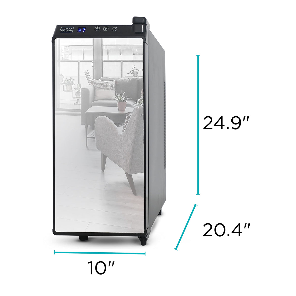 BLACK+DECKER adjustable leveling legs for stable placement