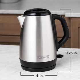 BLACK+DECKER KE1700SD removable filter simplifies maintenance and taste