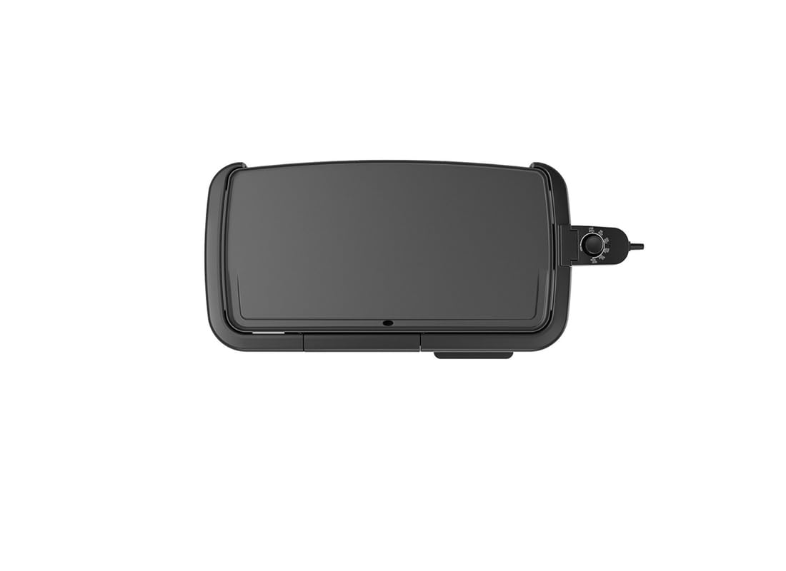 BLACK+DECKER non-stick cooking surface for easy release and quick cleanup