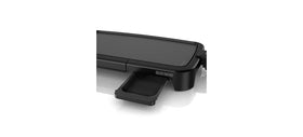 BLACK+DECKER wide griddle surface ideal for eggs, pancakes, and hash browns
