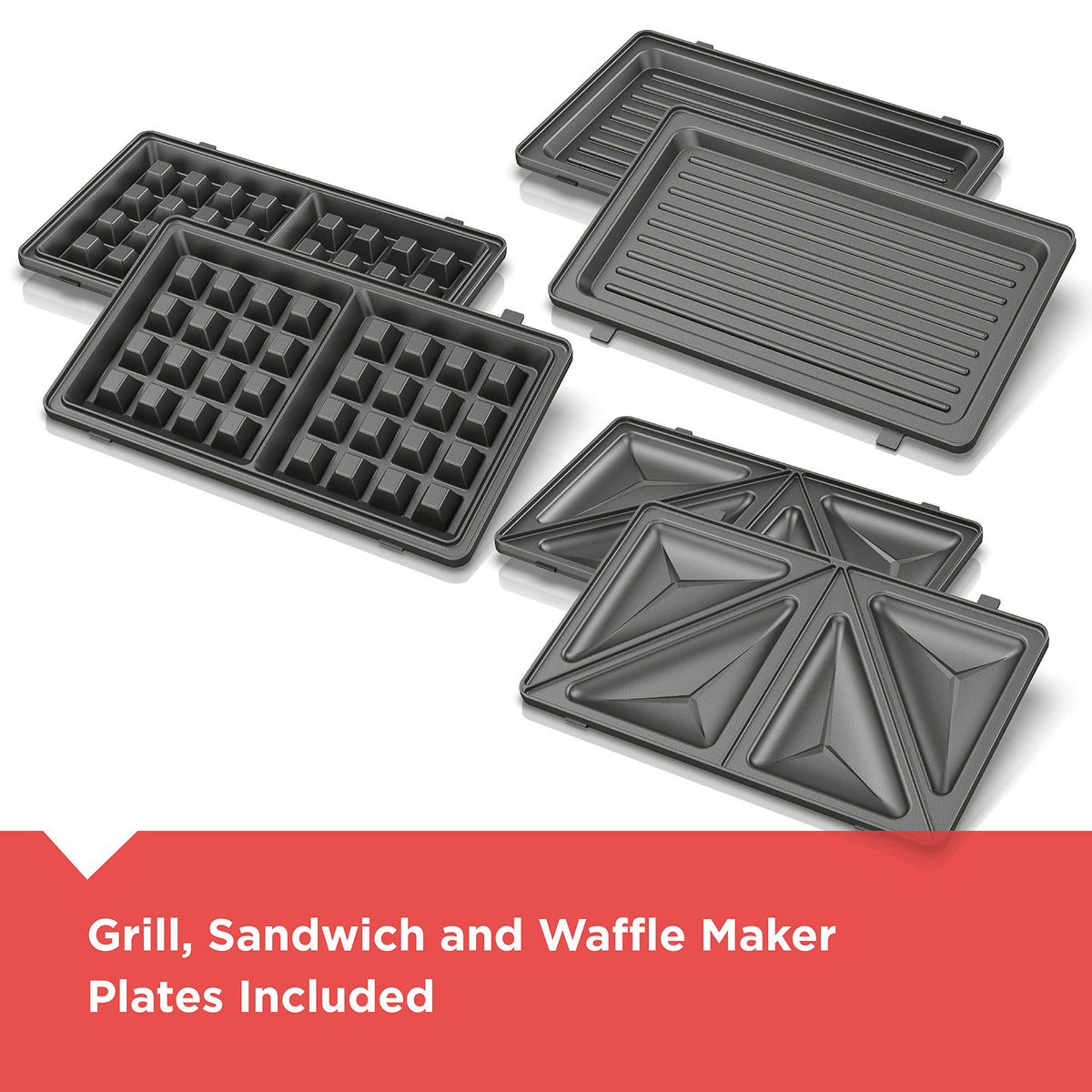BLACK+DECKER Morning Station sandwich plate for toasted, tasty creations