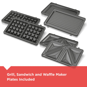 BLACK+DECKER Morning Station sandwich plate for toasted, tasty creations