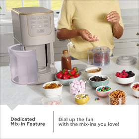 Dairy-free and keto-friendly options demonstrated with BLACK+DECKER machine