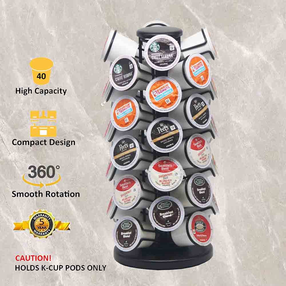 BLACKSMITH FAMILY K-Cup carousel rotation showing easy access
