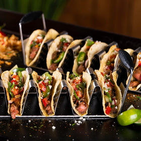Blackstone 5551 pack-two taco stands ready for family gatherings