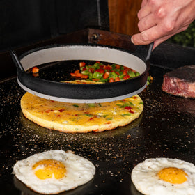 Blackstone egg ring kit makes a thoughtful gift for grill enthusiasts.