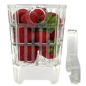 Blend Blaster basket wash shows fast produce cleaning with vortex power
