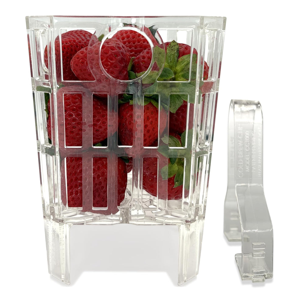 Blend Blaster basket wash shows fast produce cleaning with vortex power