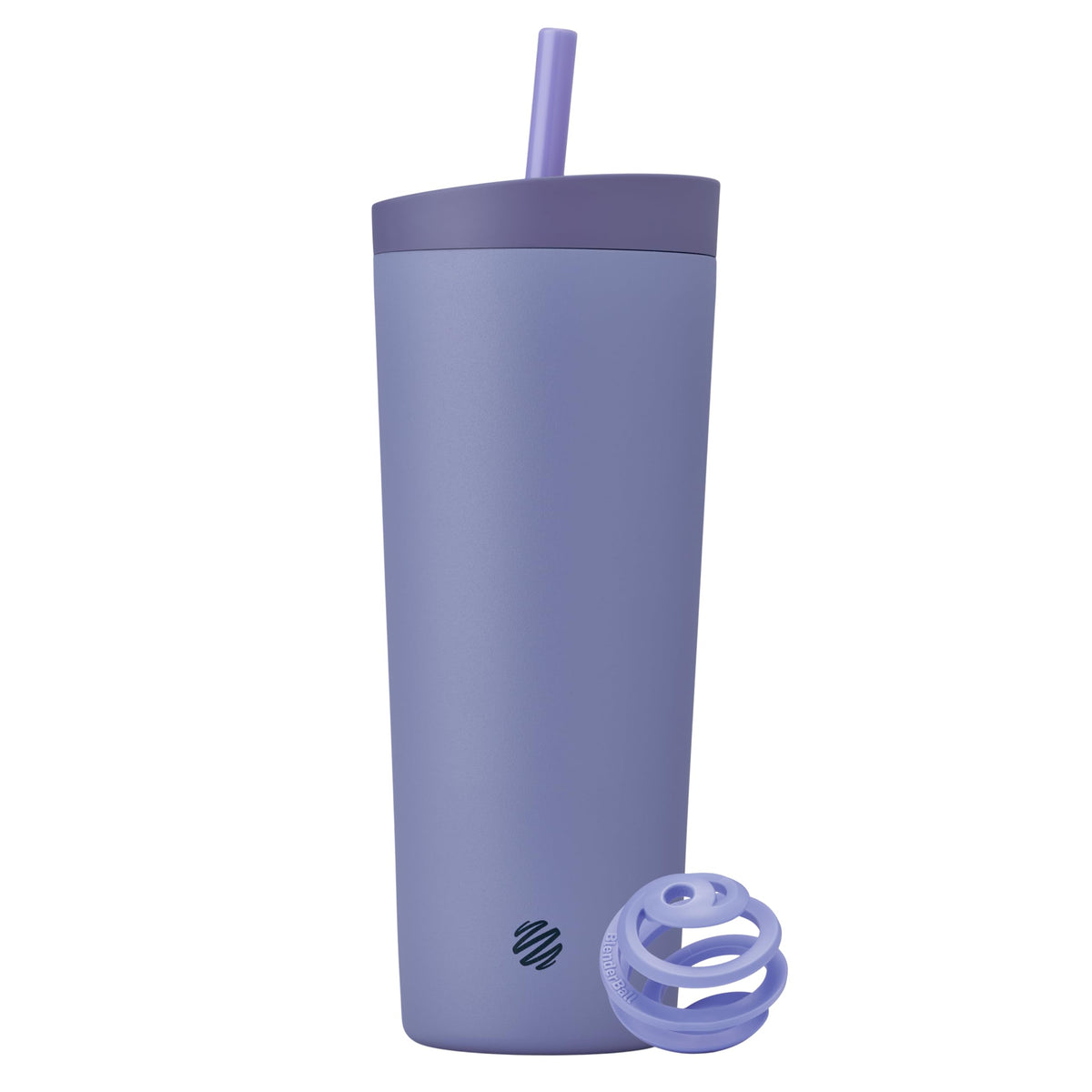 BlenderBottle 2-in-1 shaker tumbler with leakproof lid for on-the-go sipping.