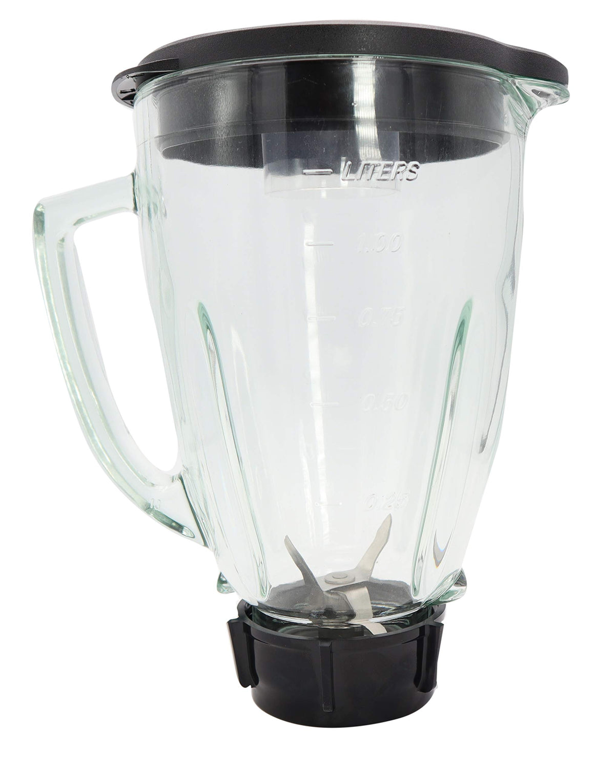 Blendin center-fill cap enables precise measuring and refills.
