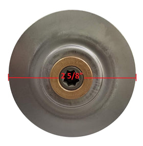 Blendin four-point stainless blade for efficient ice crushing.