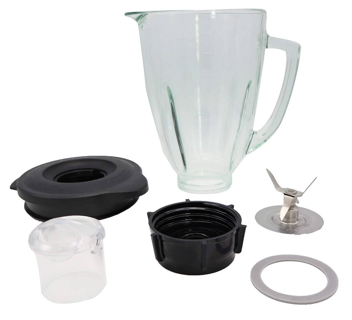Blendin gasket ensures leak protection during blending and storage.