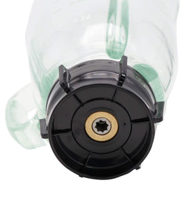 Blendin round lid helps keep contents fresh and splash-free.