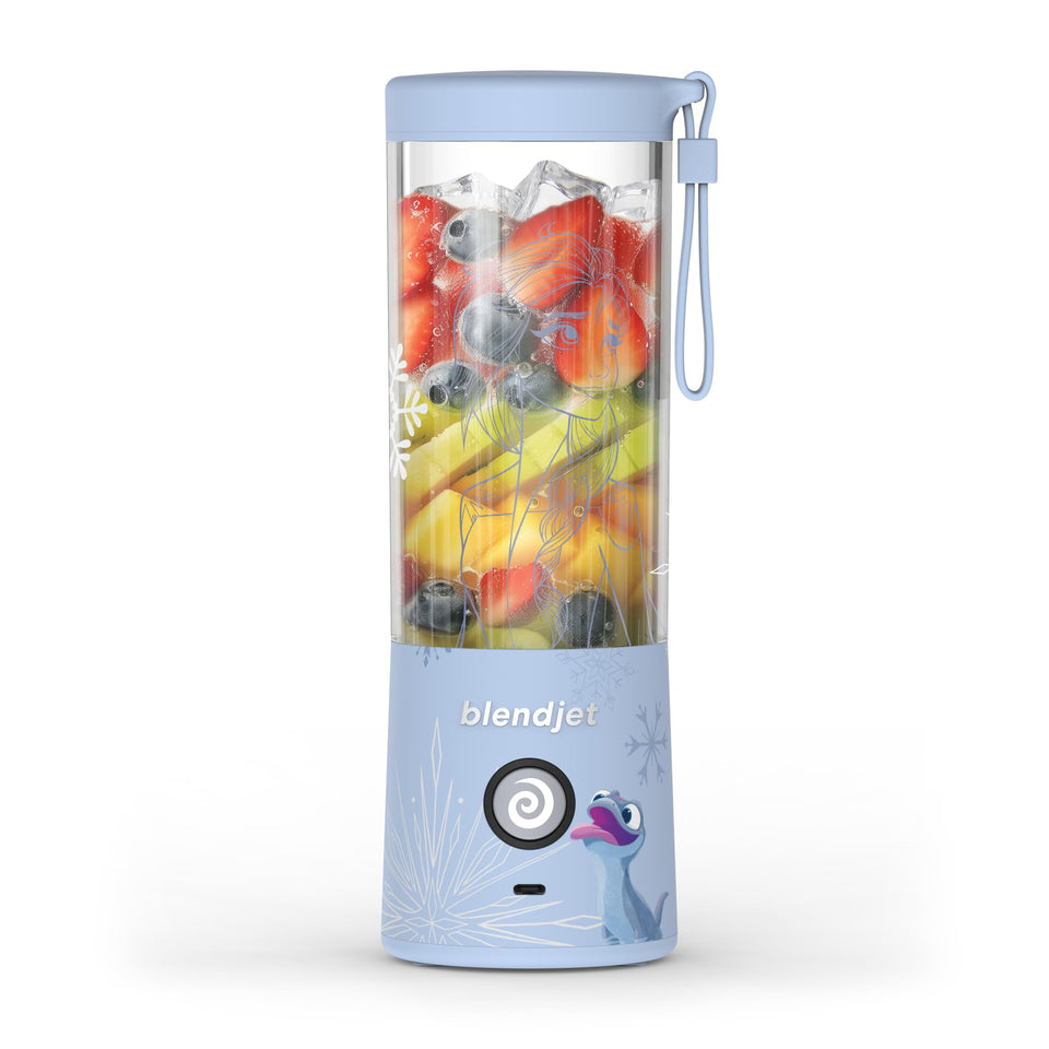 BlendJet 2 16oz portable bottle ready for on-the-go smoothies.