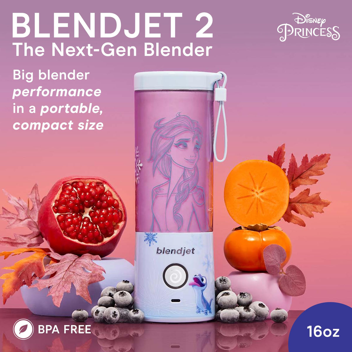 BlendJet 2 ice-crushing-action shown for smooth results on demand.