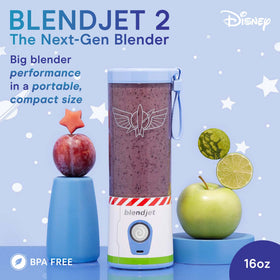 BlendJet 2 USB-C rechargeable portable power for quick blends anywhere.