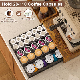 Bliesosfud durable metal and MDF construction blends style with stability.